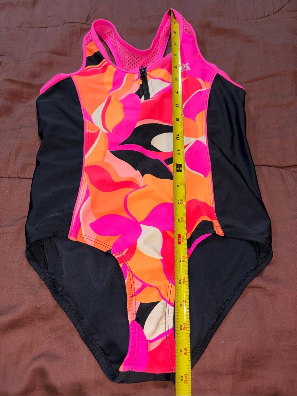 One-Piece Swimsuit by ZeroXposur Brand. EUC!
